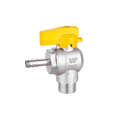 AV1010-M شیر توپی گاز برنجی فورج آلومینیومی دسته دار شیر توپی