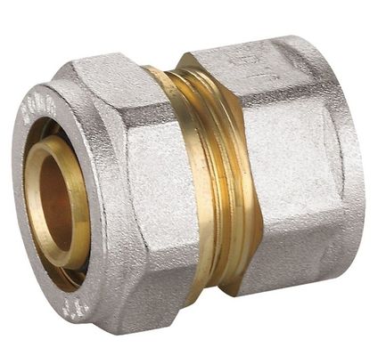 اتصالات برنجی با روکش نیکل PF5003 کانکتور مستقیم زن