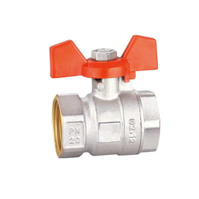 حداکثر فشار اسمی فشار اسمی 1 اینچ 3/4 برنجی BV1031-FF. 16 بار