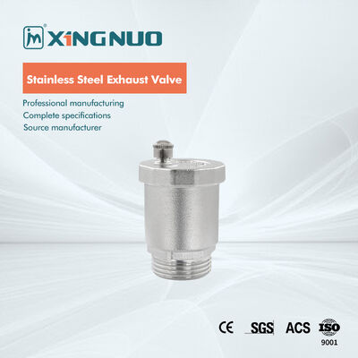 سختی HRC 45-55 پس از درمان حرارتی دریچه های خروجی فولاد ضد زنگ در طول استاندارد 80mm تا 120mm قطر اندازه های مختلف